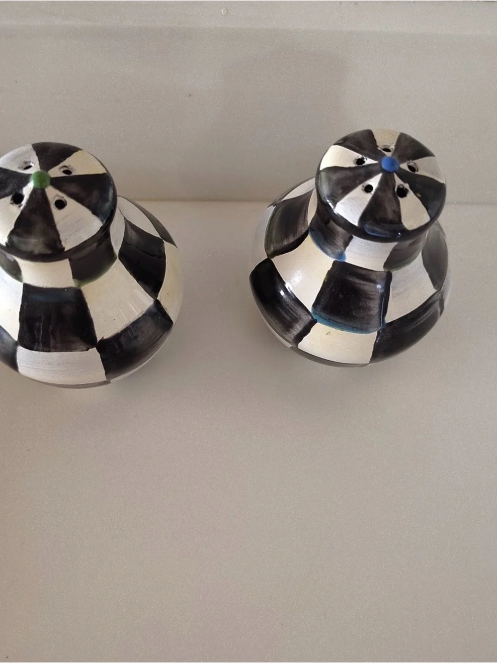Mackenzie-Childs Salt & Pepper Shakers
